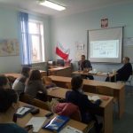 Seminar  "Global Standards of Journalism" for journalism students Mariupol State University