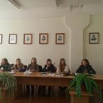 Seminar "How to write about economics available" for journalism students of Donetsk National University