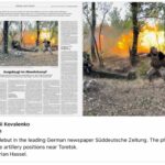 My photo debut in the leading German newspaper Süddeutsche Zeitung